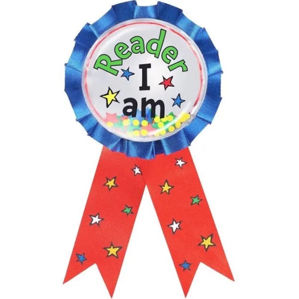 Dr. Seuss Reader I Am Award Ribbon Kids Achievements